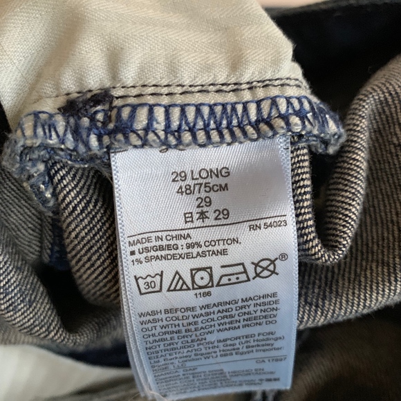 Jeans Gap 1969 Perfect Boot Size 29 Long - Picture 5 of 6